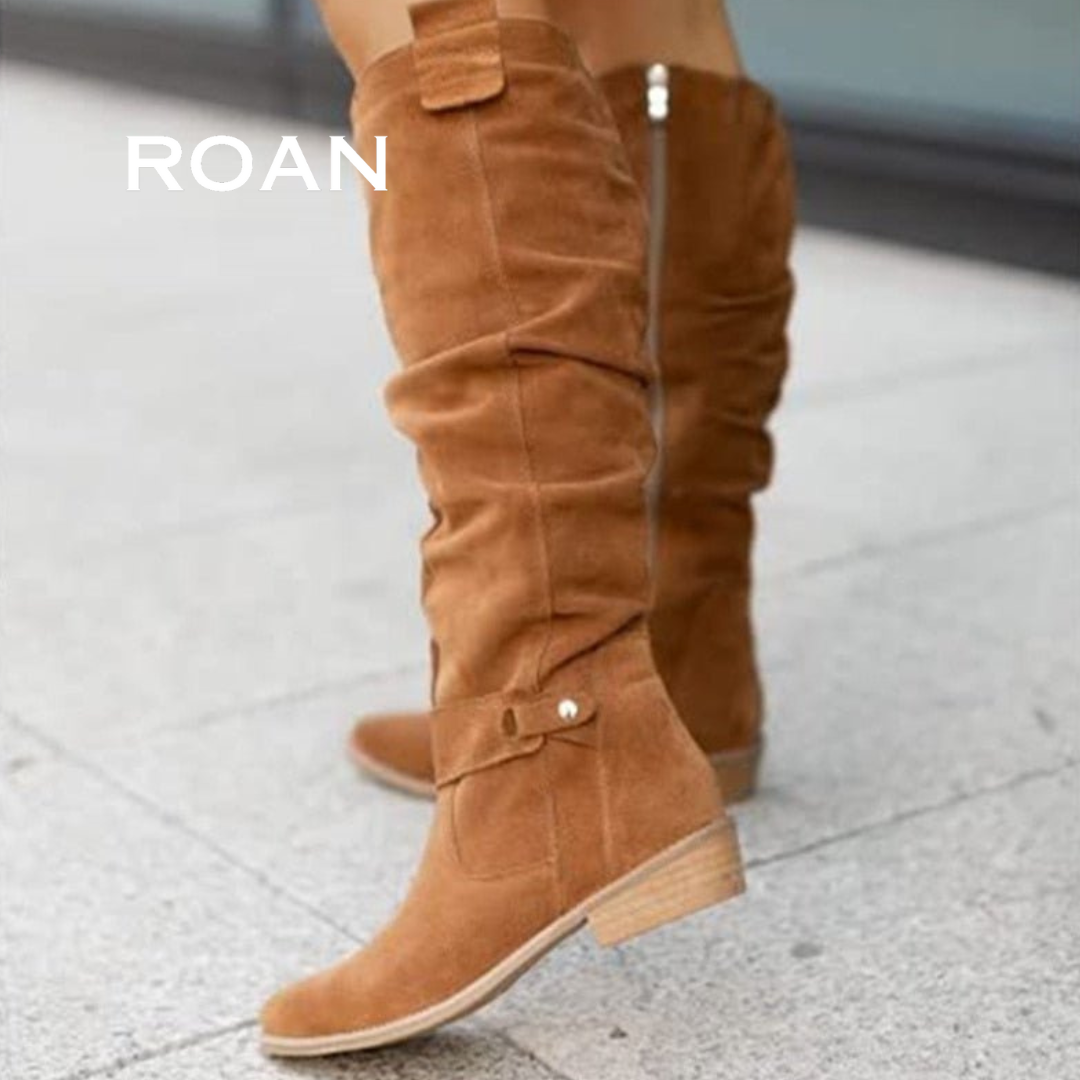 ROAN | Alice High Suede Boots