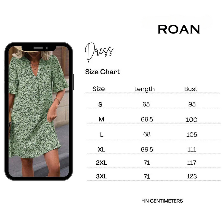 Erin | Breathable Printed Dress