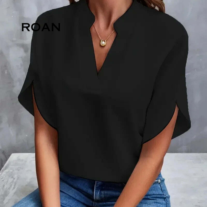 ROAN | Charlotte Classic V-Neck Top