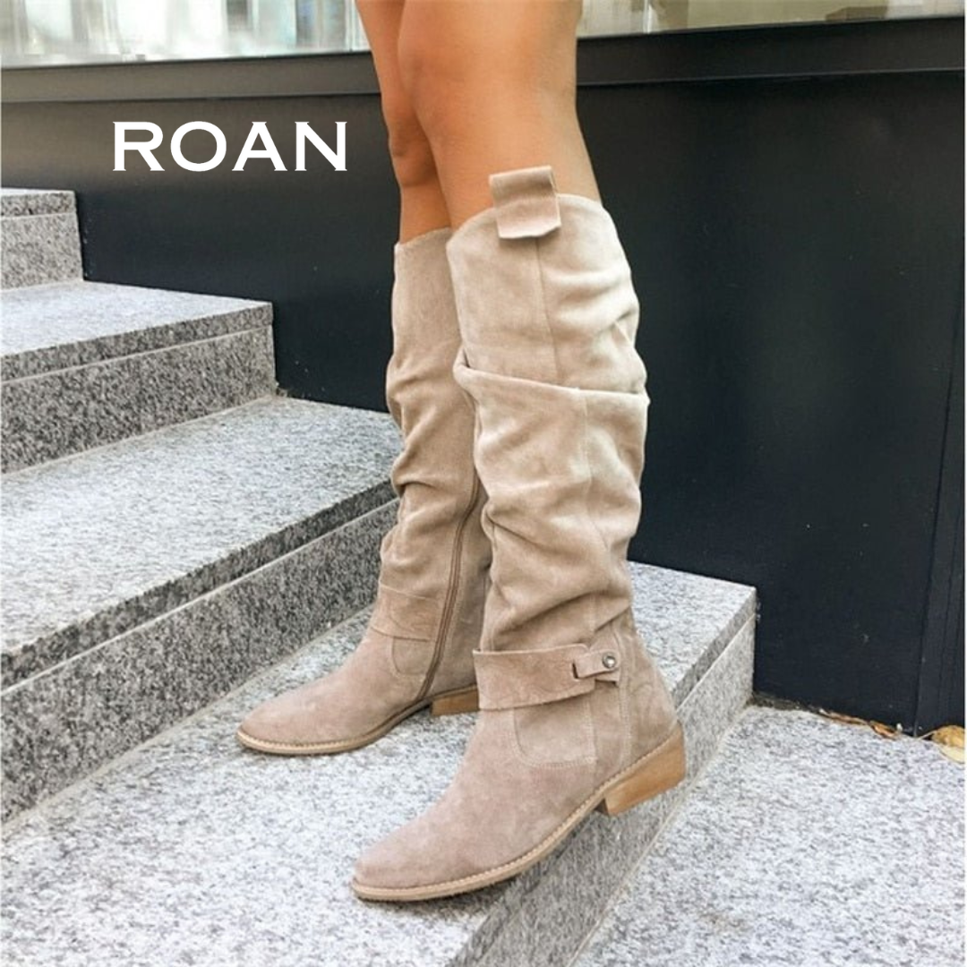 ROAN | Alice High Suede Boots