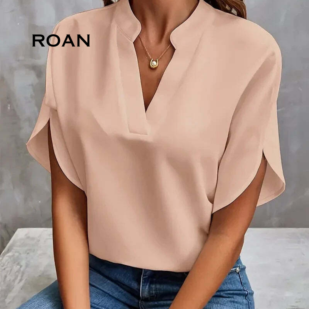 ROAN | Charlotte Classic V-Neck Top