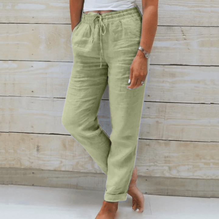 Alexia | Casual Straight Trousers