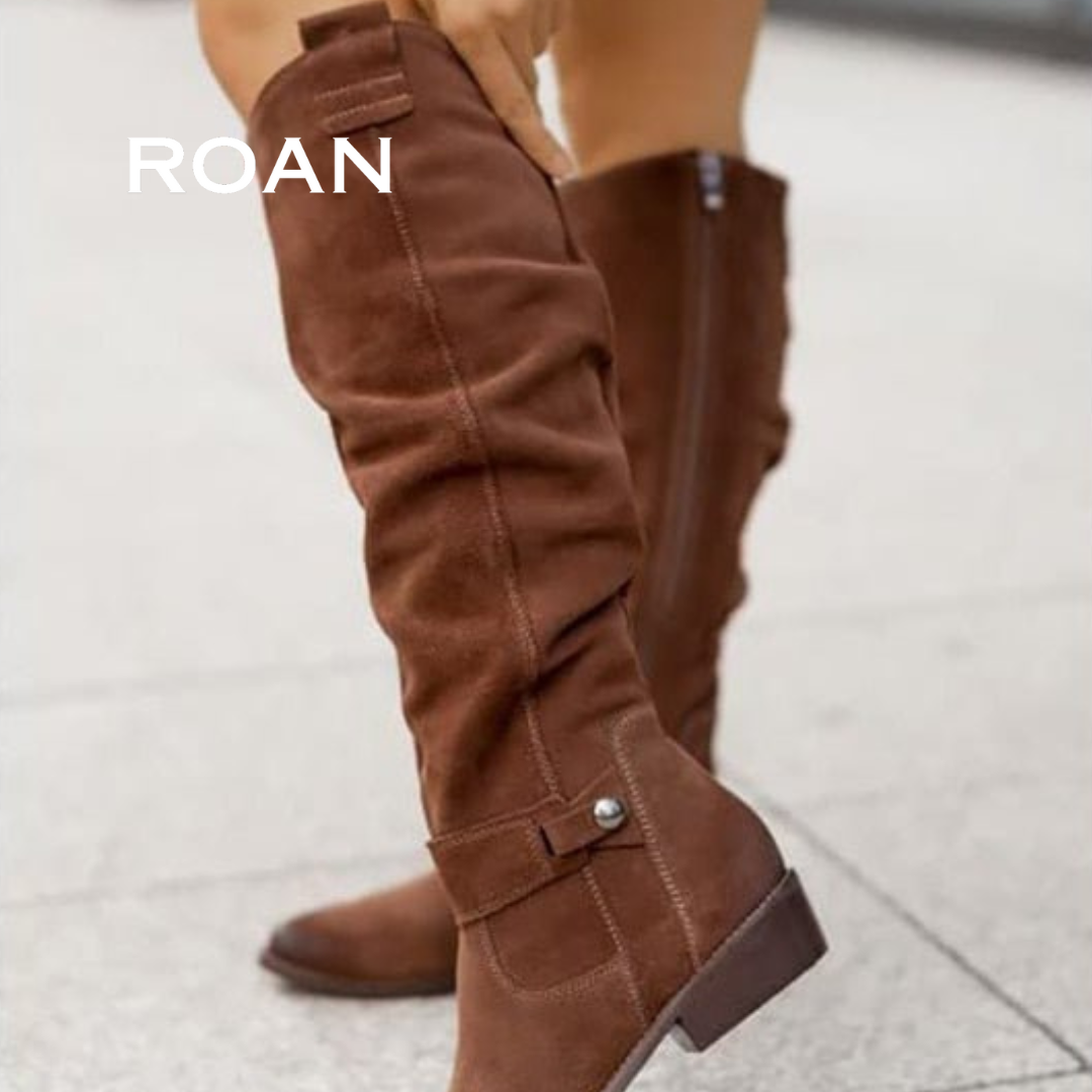 ROAN | Alice High Suede Boots