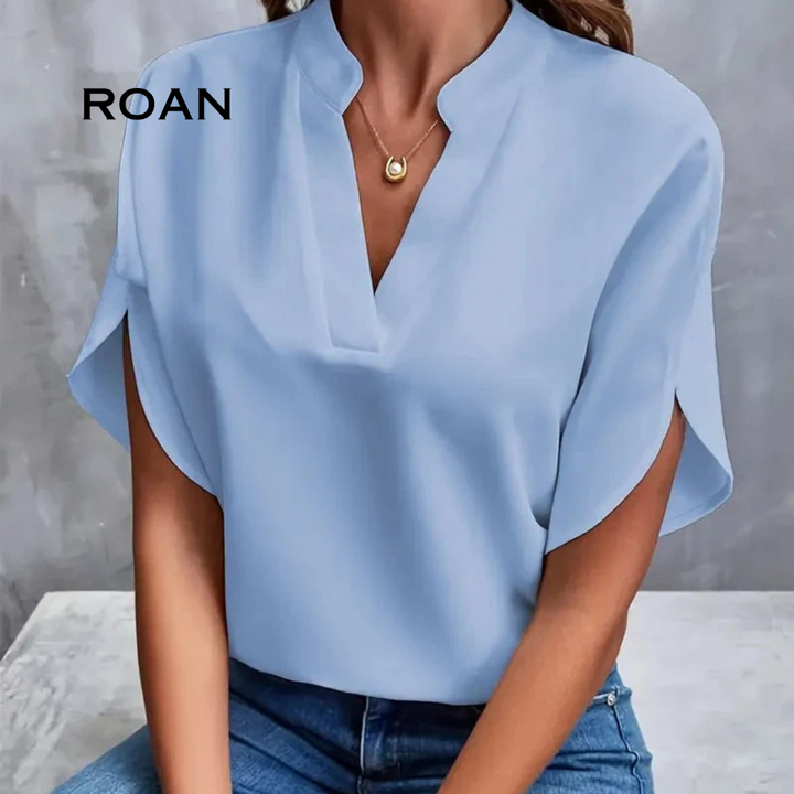 ROAN | Charlotte Classic V-Neck Top