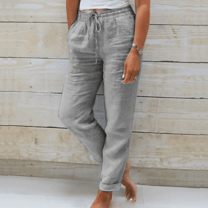 Alexia | Casual Straight Trousers