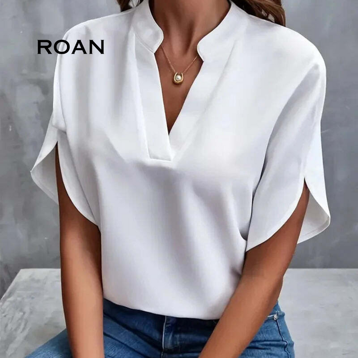 ROAN | Charlotte Classic V-Neck Top