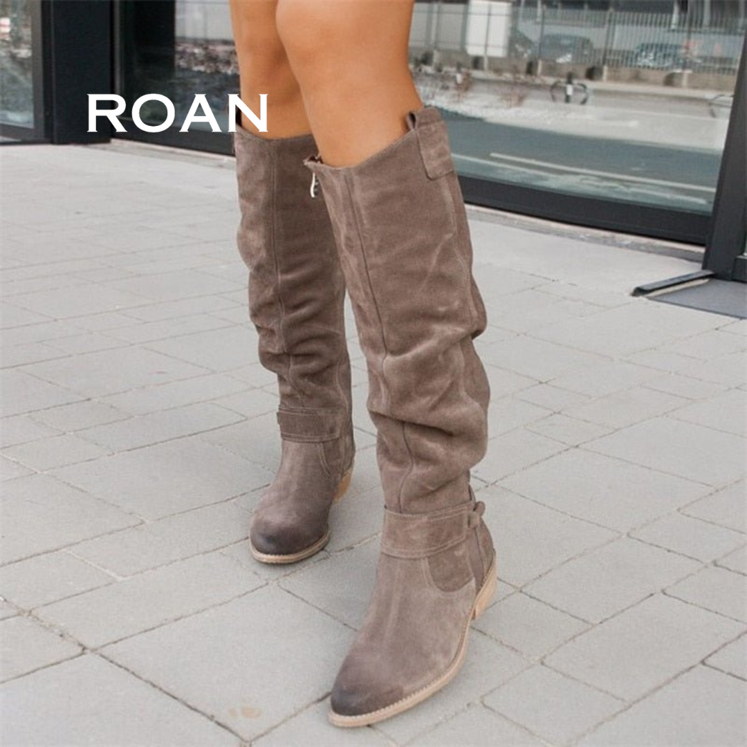 ROAN | Alice High Suede Boots