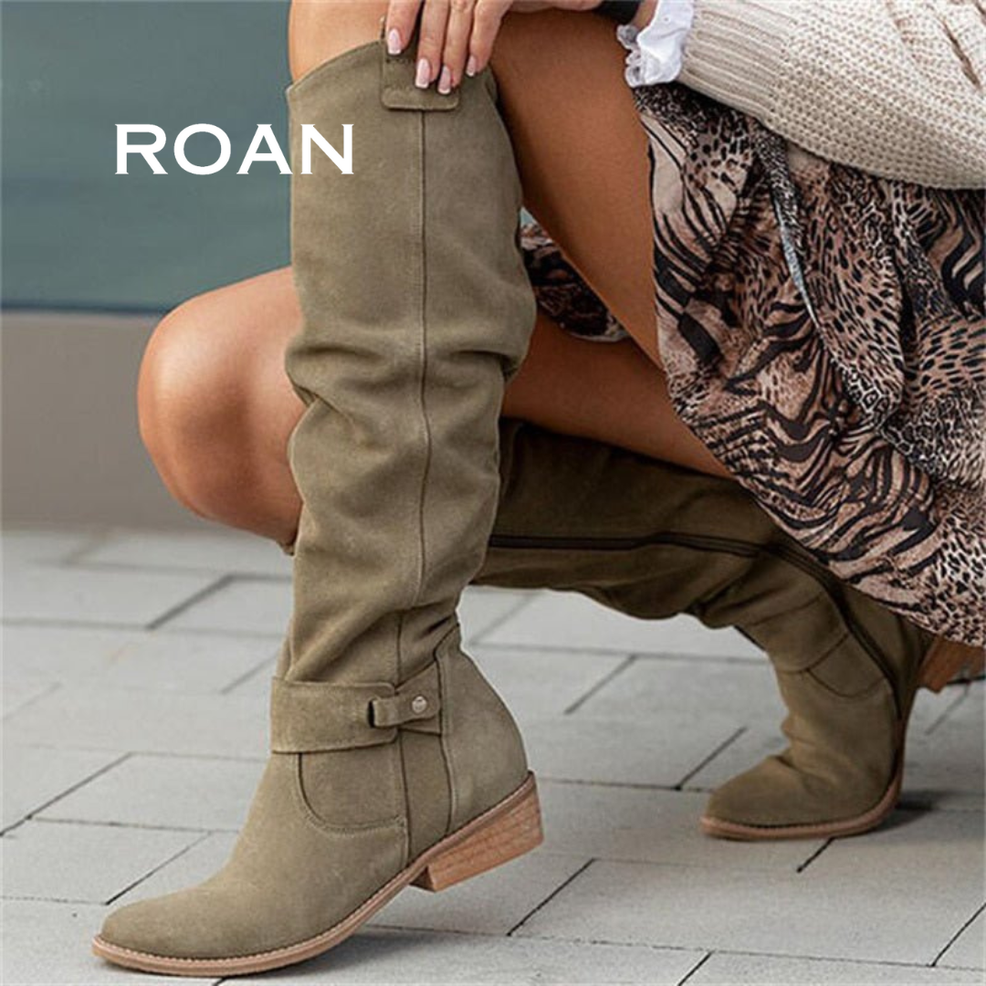 ROAN | Alice High Suede Boots