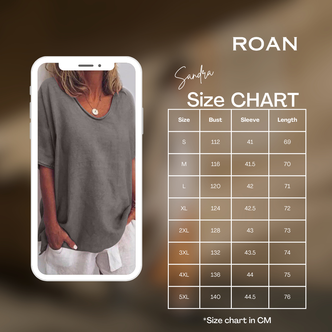 ROAN | Sandra comfortable loose-fit blouse