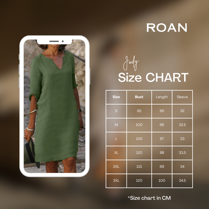 ROAN | Jody V-neck dress