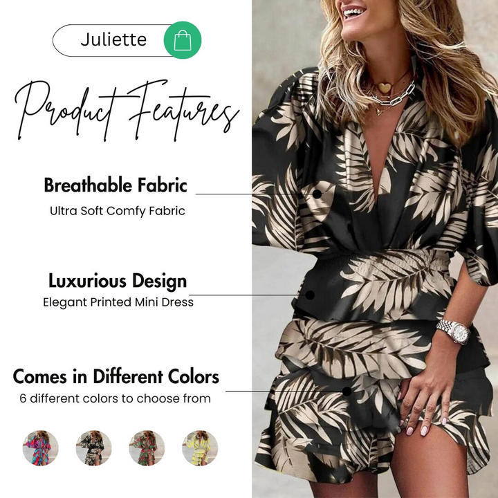 Juliette | Mini Ruffle Dress