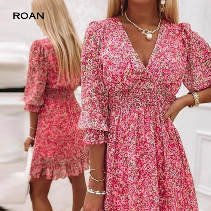 Bella | Elegant Floral Dress