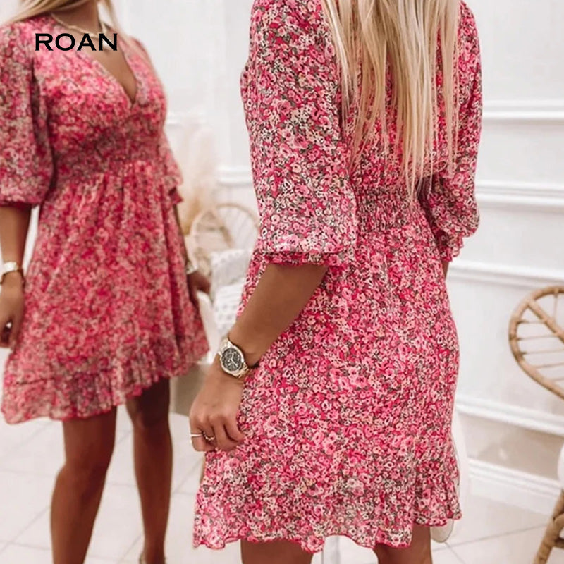 Bella | Elegant Floral Dress