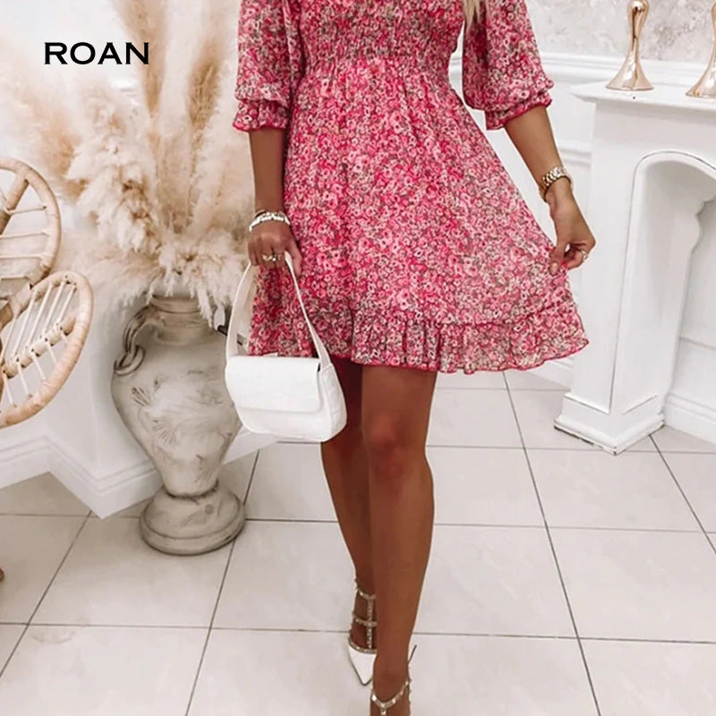 Bella | Elegant Floral Dress