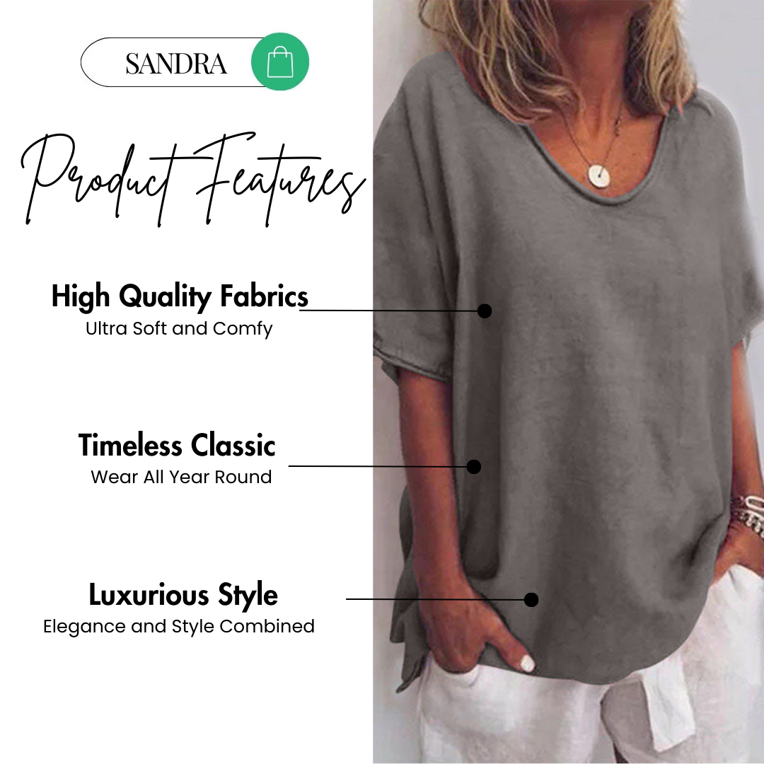 ROAN | Sandra comfortable loose-fit blouse