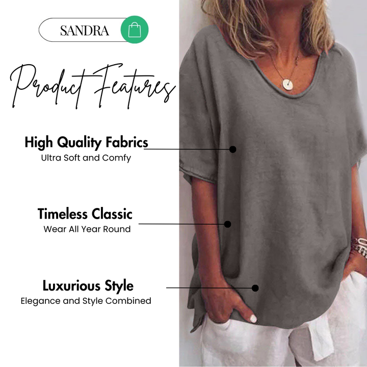 ROAN | Sandra comfortable loose-fit blouse