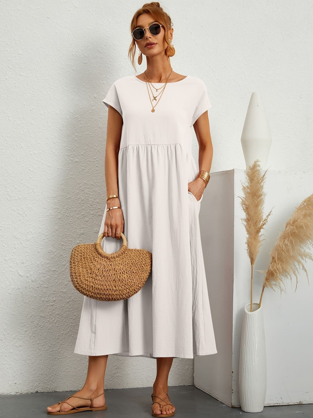 Aurelia | Casual Linen Dress